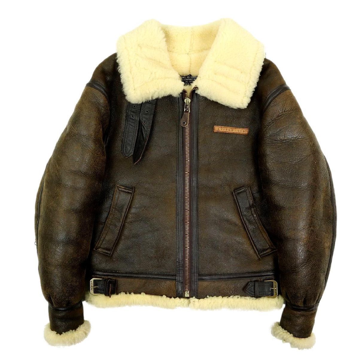 T284】【美品】【USA製】【胸タグ】AVIREX アヴィレックス B-3