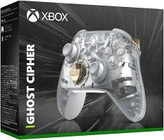 Xbox ワイヤレス コントローラー ゴースト サイファー スケルトン シリーズ エックスボックス QAU-00159