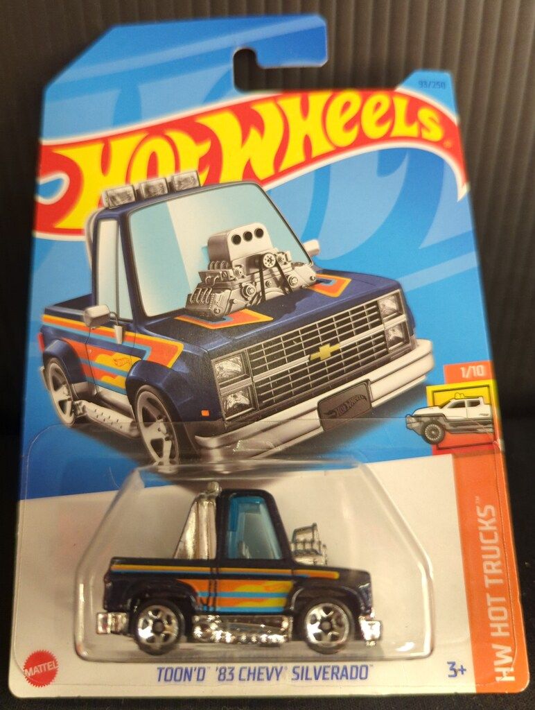 HOT WHEELS '83 CHEVY SILVERADO ３台セット HOT WHEELS '83 CHEVY SILVERADO 3台セット 【公式通販】