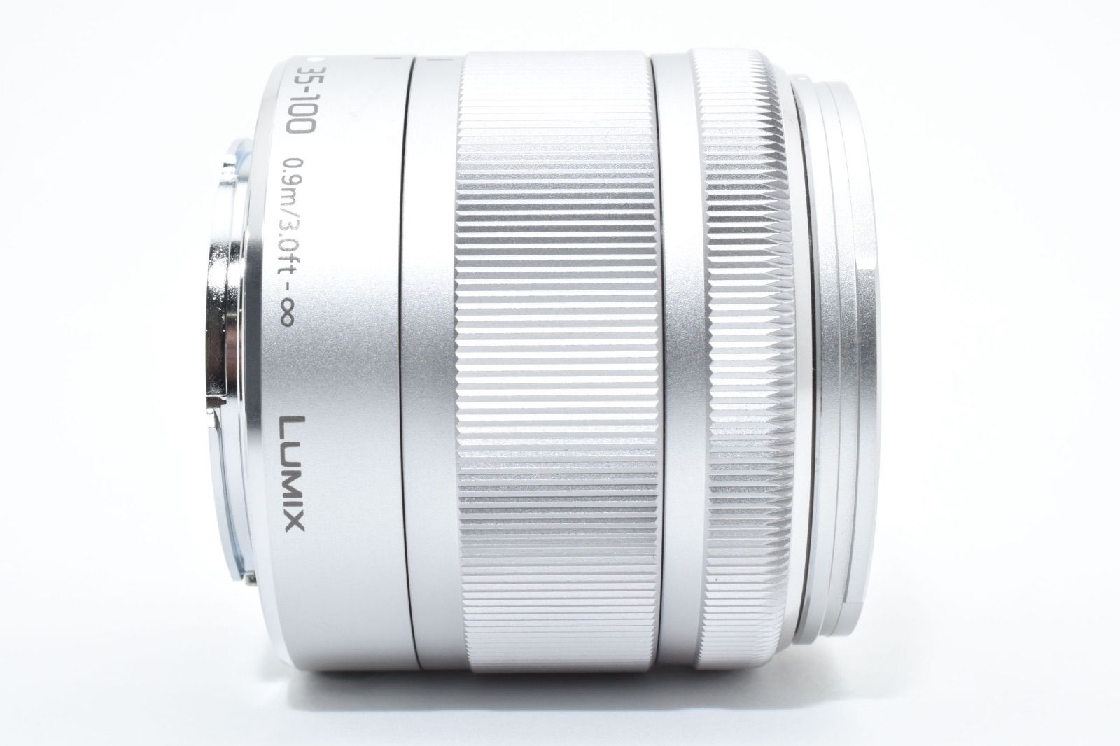 極美品 パナソニック LUMIX ズームレンズ H-FS35100 シルバー 新品)Panasonic (パナソニック) LUMIX G VARIO 35-100mm F4.0-5.6 ASPH