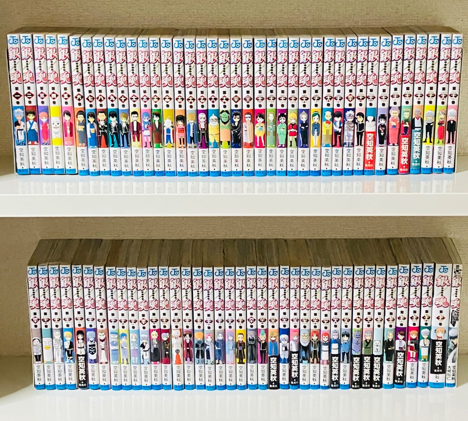 銀魂 全77巻＋関連本1冊付 - メルカリ