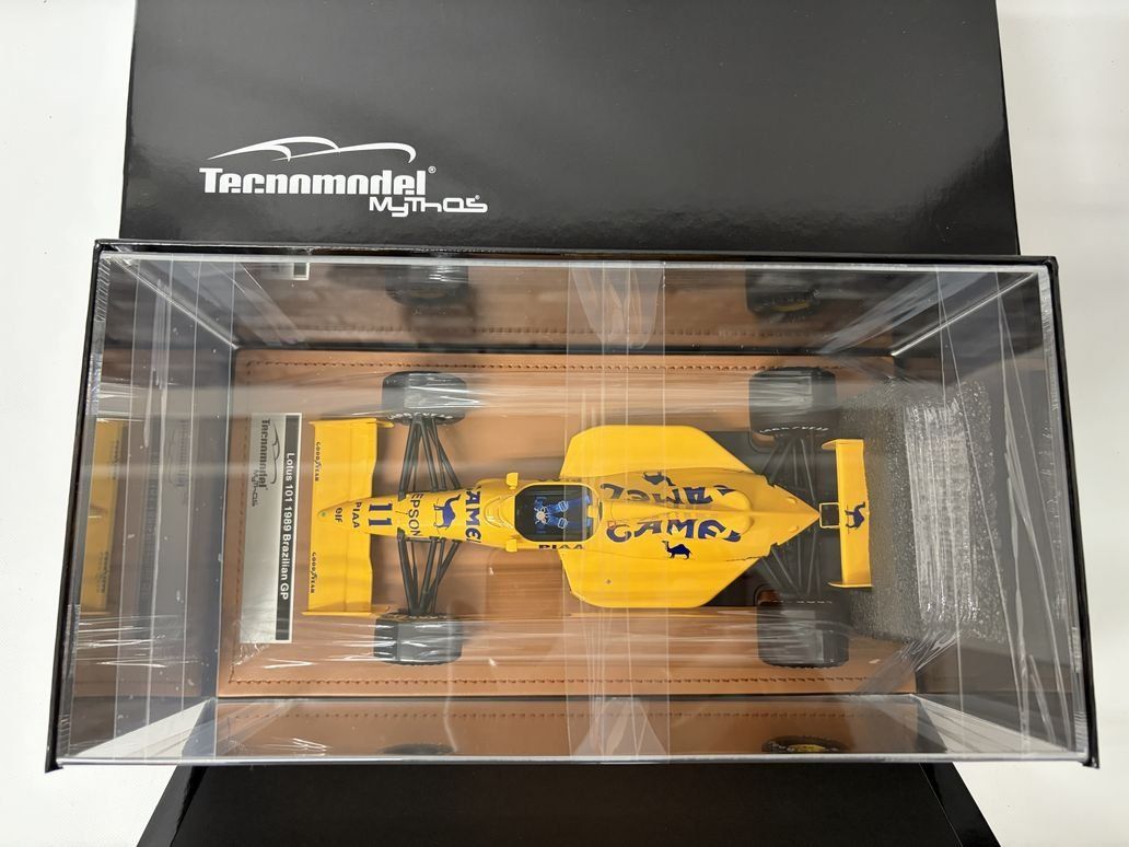Lotus 101 GPブラジル Piquet 1989 Tecnomodel 1 18 ミニカー