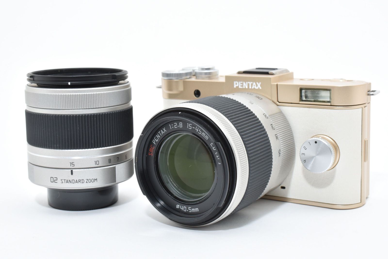  ペンタックス PENTAX Q S 1 ミラーレス一眼 ダブルズームセット ショット数 ミラーレス一眼 デジタルカメラ