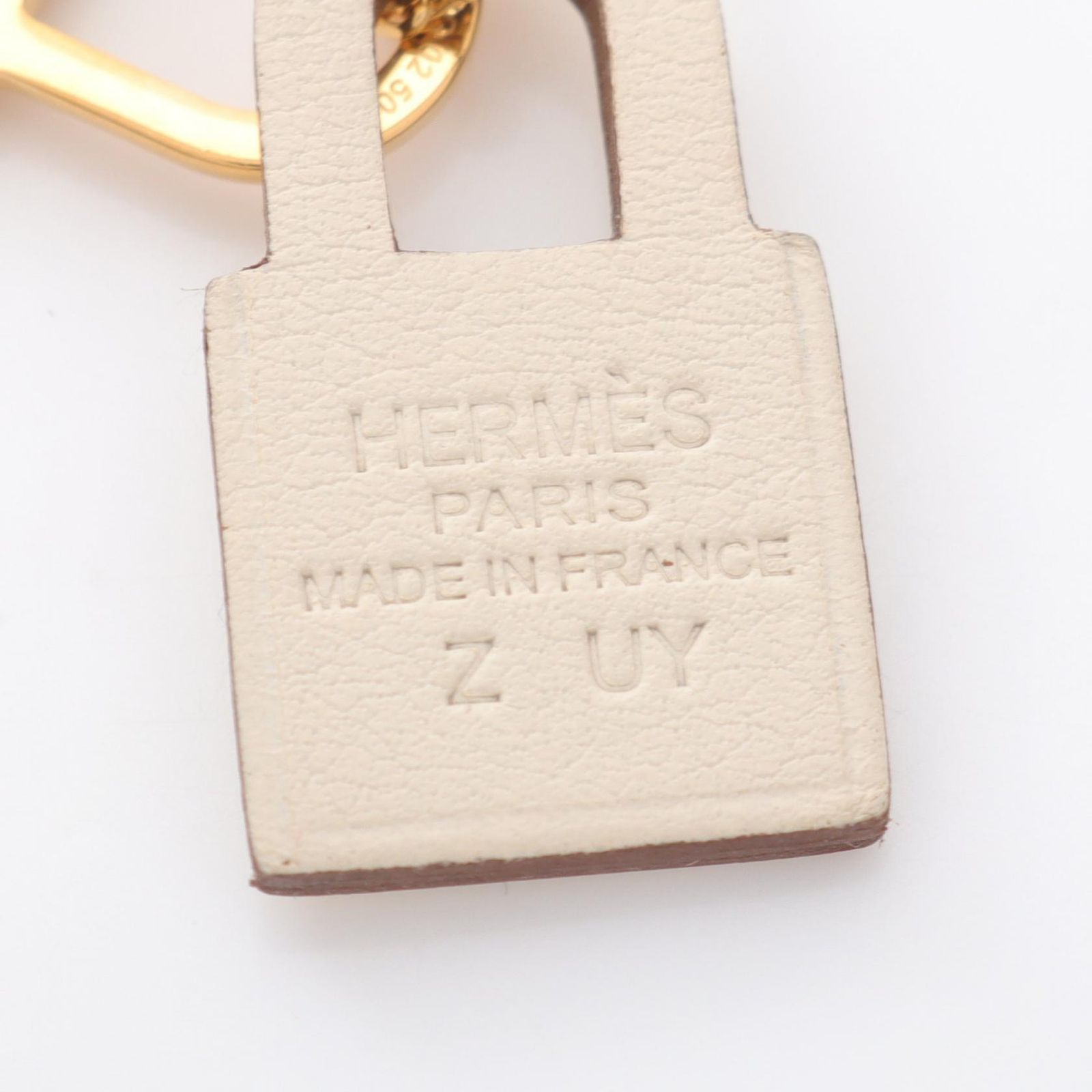 エルメス HERMES ネックレス オーケリー GP（ゴールドメッキ） レザー