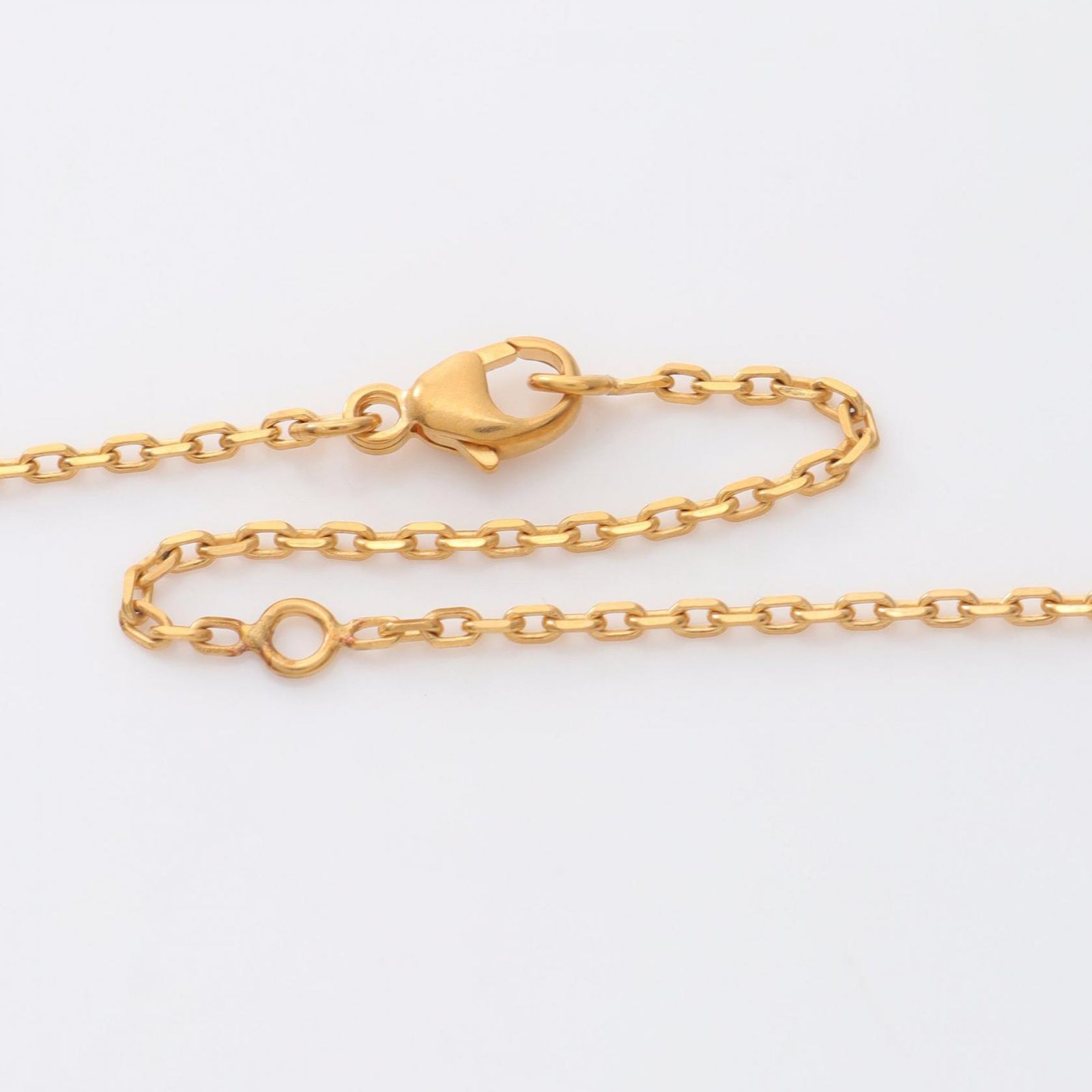 エルメス HERMES ネックレス オーケリー GP（ゴールドメッキ） レザー