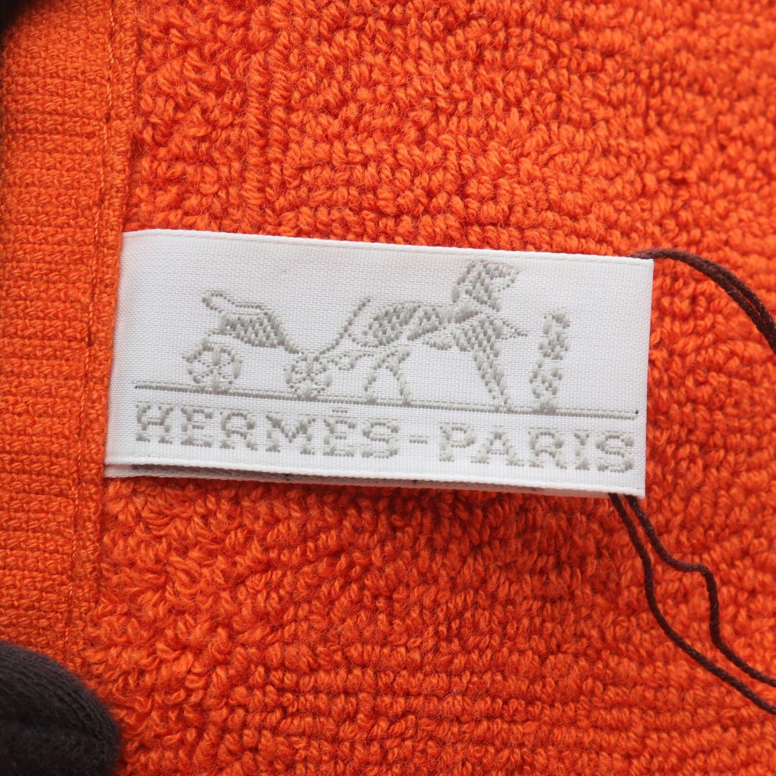 エルメス HERMES タオル カレタオル ステアーズ オレンジ その他 カレ レディース