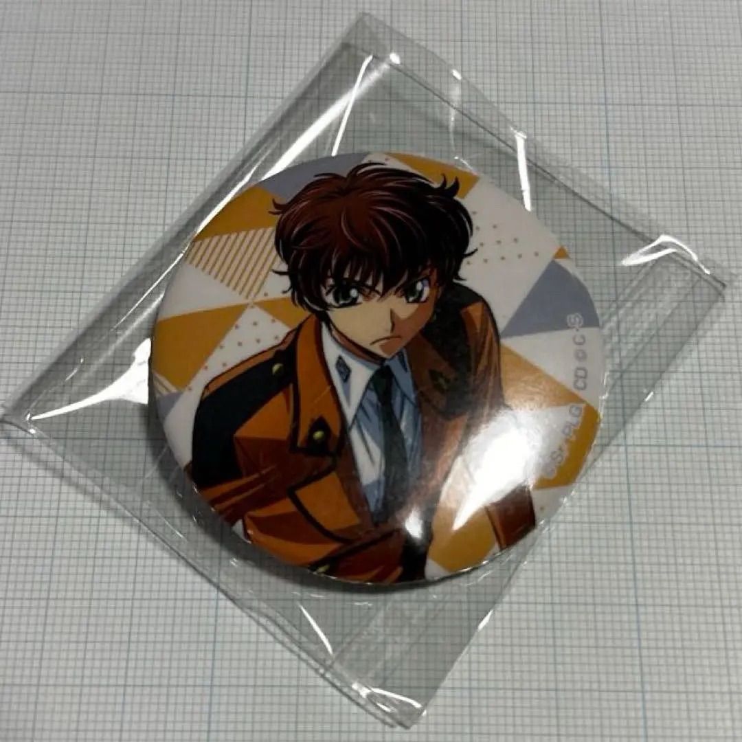 コードギアス反逆のルルーシュ 枢木スザク 缶バッジ ネクタイ - メルカリ