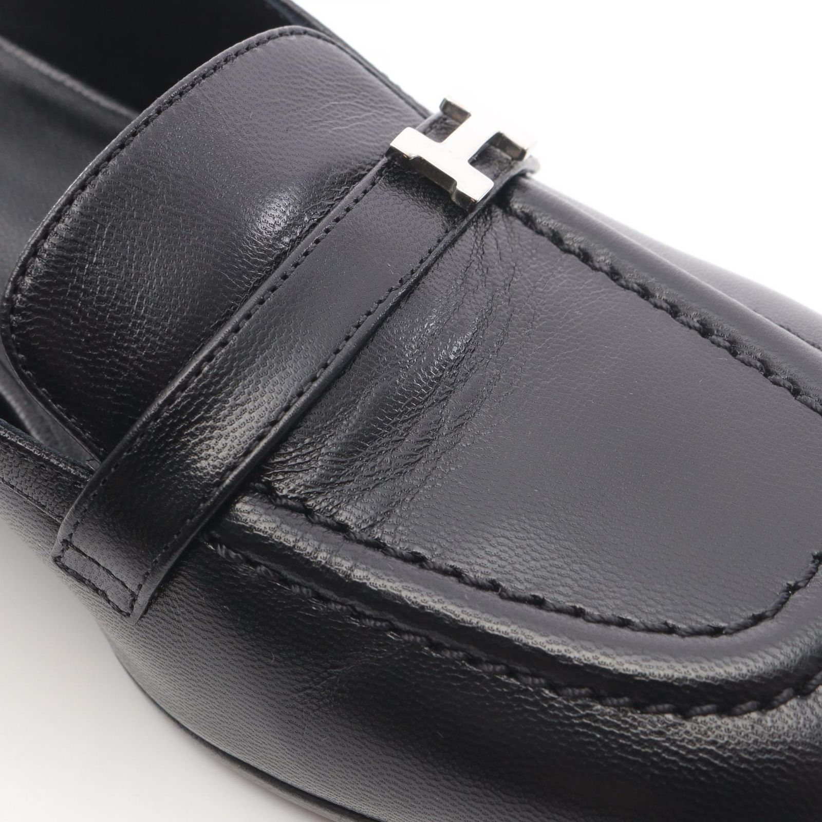  エルメス HERMES パンプス アンフィニ ブラック レザー レディース A ハイヒール パンプス パンプス