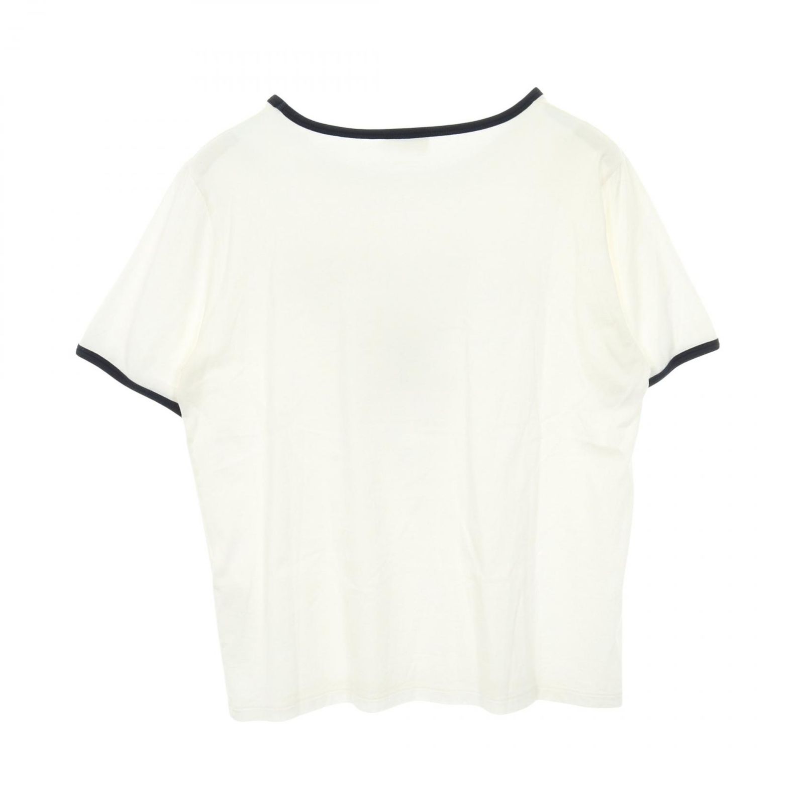 セリーヌ CELINE カットソー トリオンフ コットンジャージー ホワイト コットン Tシャツ レディース A