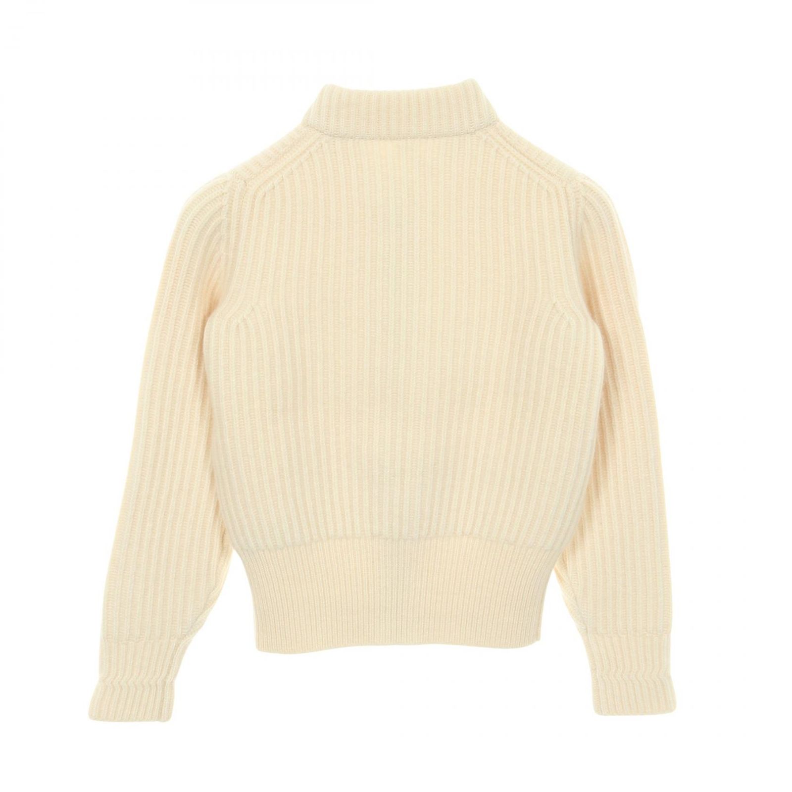 HERMES エルメス ホワイト ニット セーター 長袖 トップス エルメス HERMES ニット ジップアップ ホワイト カシミヤ ジップアップ