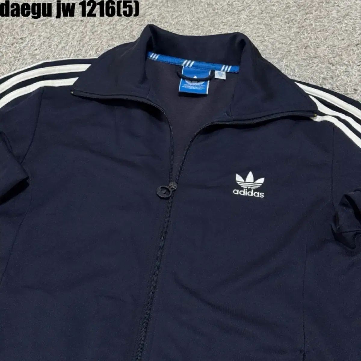 アディダス ヨーロッパ 3本線 トラック ジャケット ブラック 110 1216