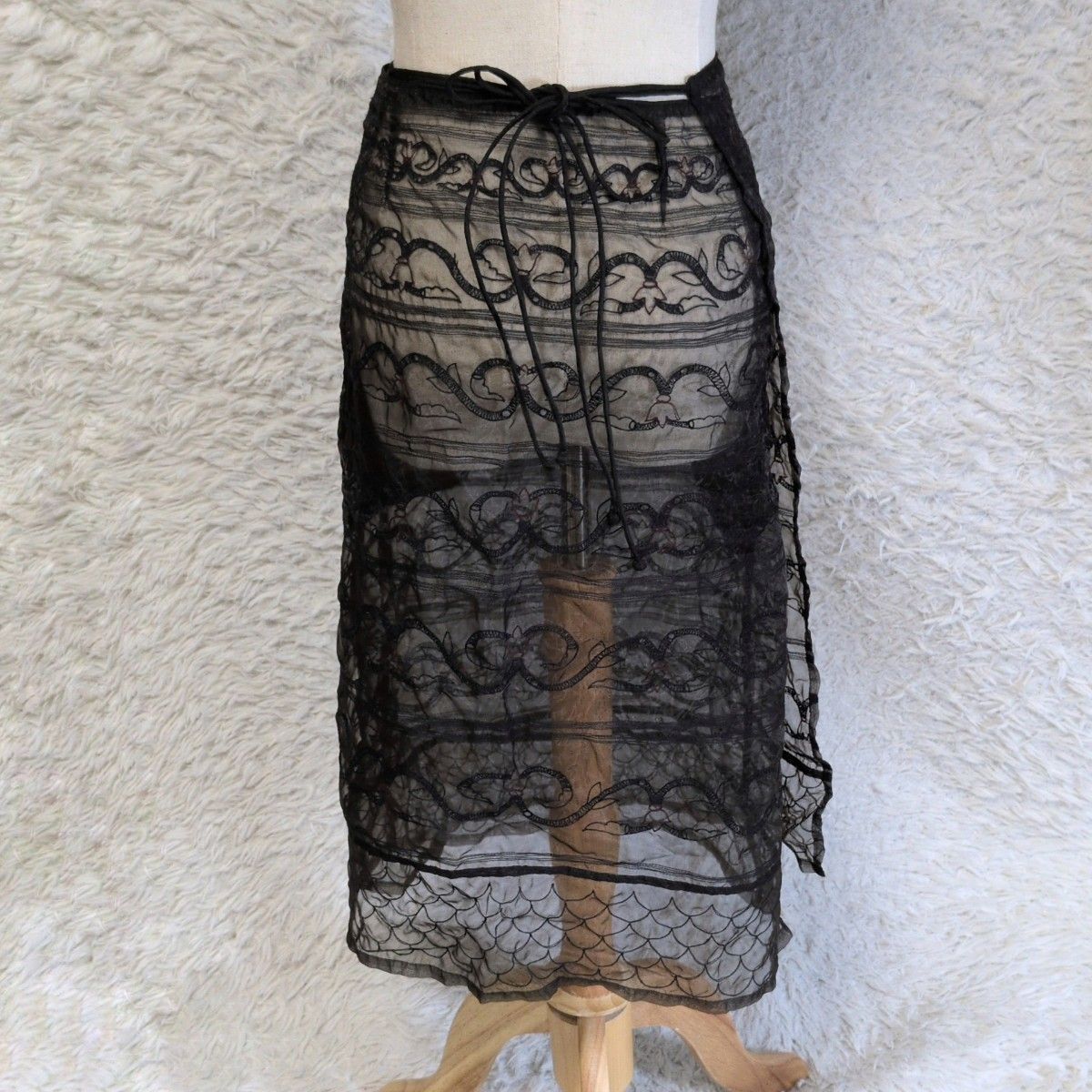 激レア✨ Haat ISSEY MIYAKE ハートイッセイミヤケ シースルーラップ