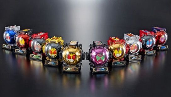 レジェンドライダーゴーストアイコンセット (キラキラメッキver