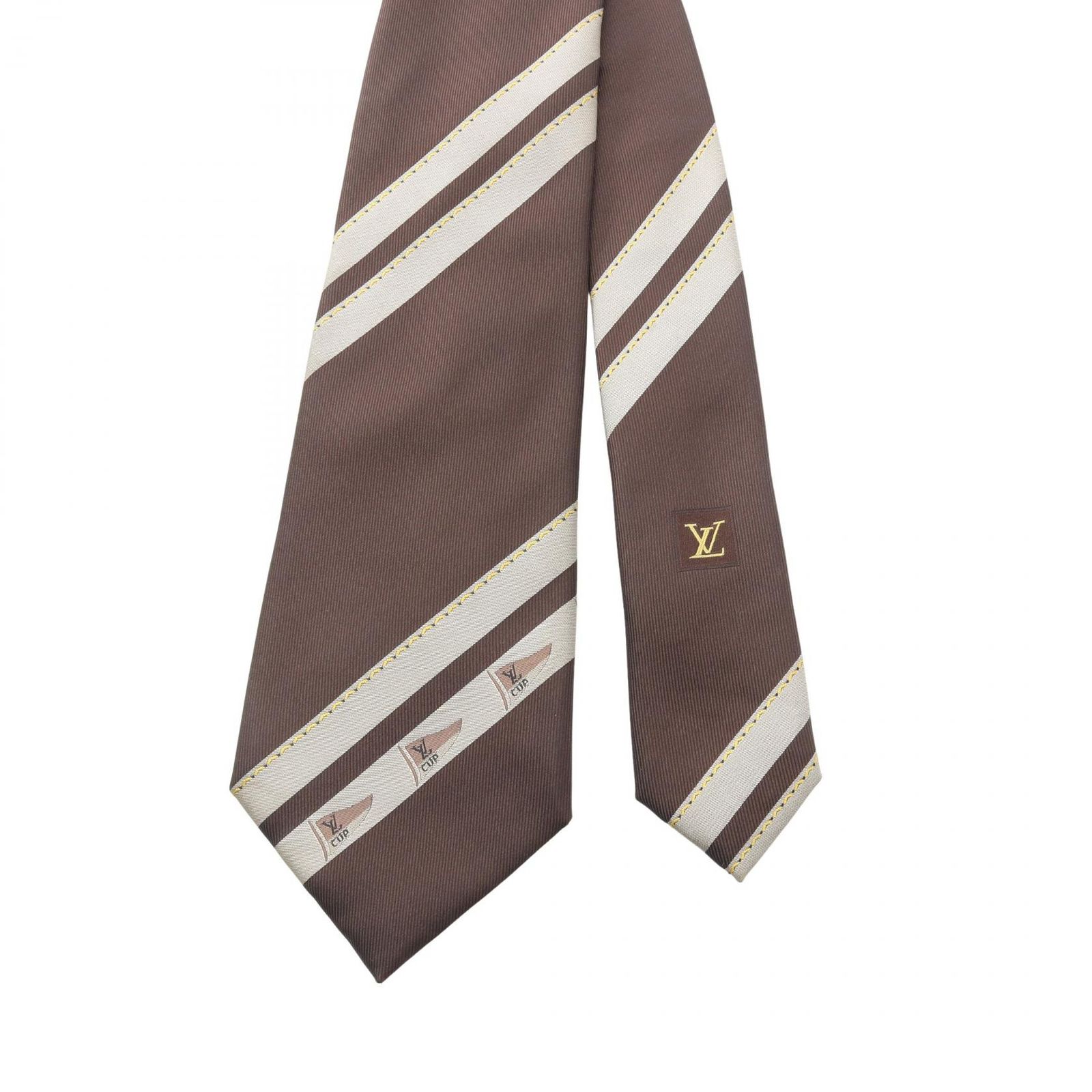 LOUIS VUITTON CUP ネクタイ 未使用 ルイ・ヴィトン LOUIS VUITTON ネクタイ LV CUP シルク ネクタイ