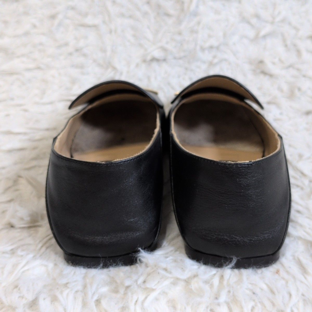 美品✨SERGIO ROSSI セルジオロッシ SR1 エスアールワン バブーシュ