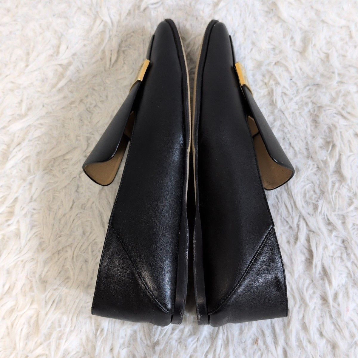 美品✨SERGIO ROSSI セルジオロッシ SR1 エスアールワン バブーシュ