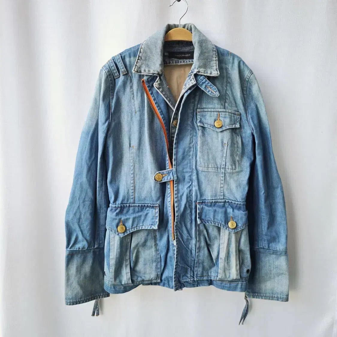 DSQUARED2 フェイク レイヤード デニム ジャケット 46 サイズ - メルカリ