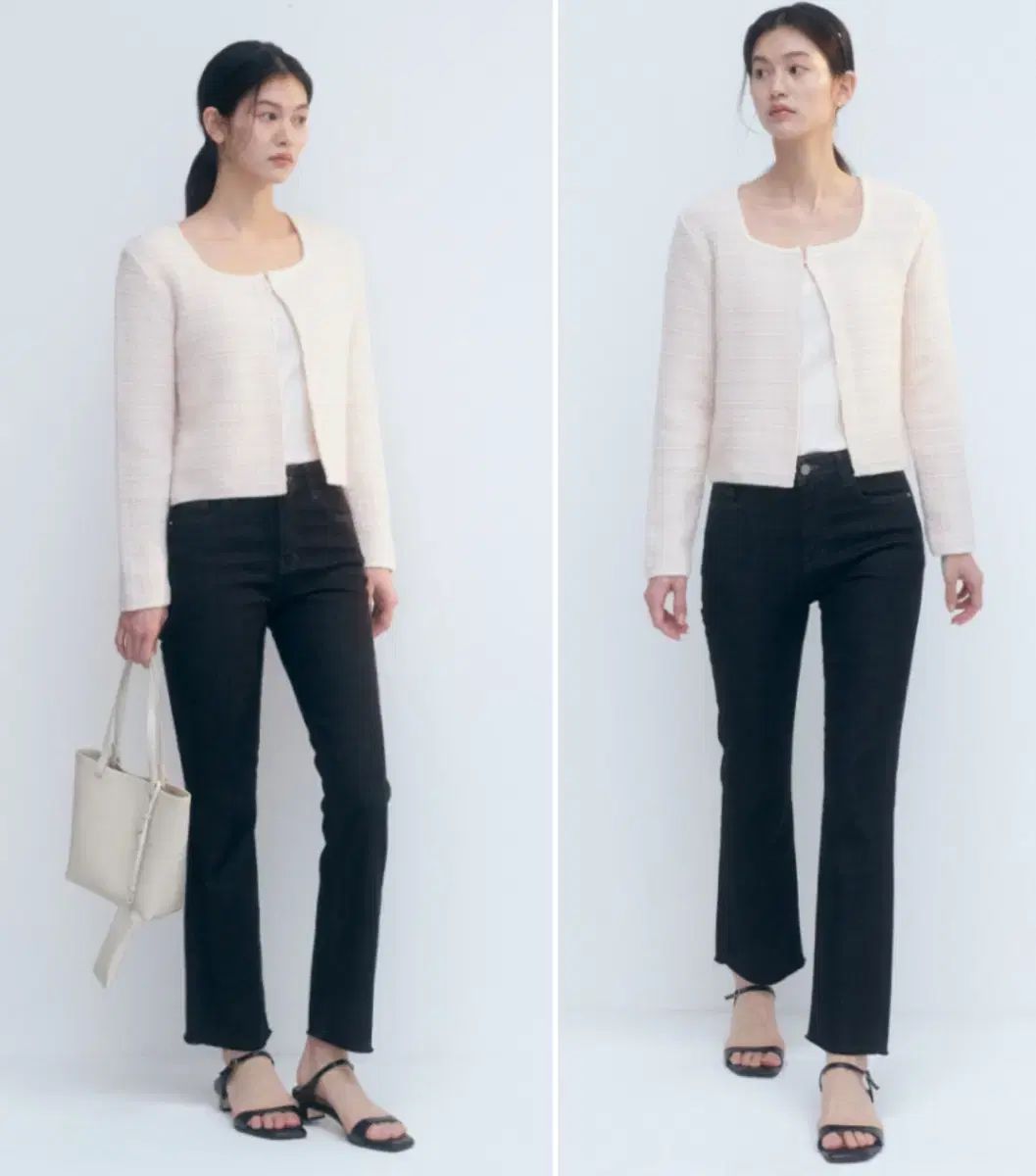 リズ ストレート アンクル ジーン XS