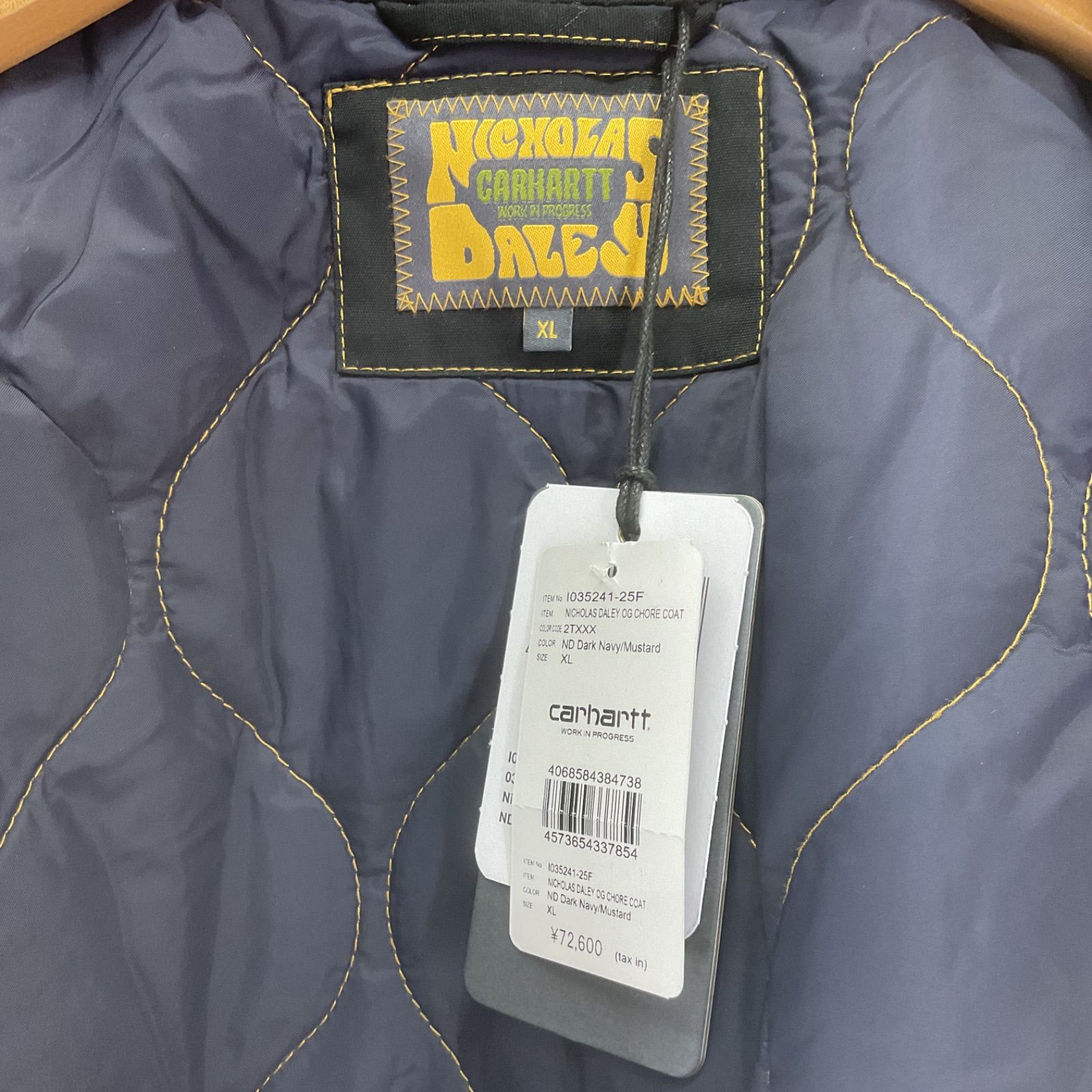 Carhartt WIP × Nicholas Daley OG CHORE COAT 2TXXX:ND DARK NAVY 