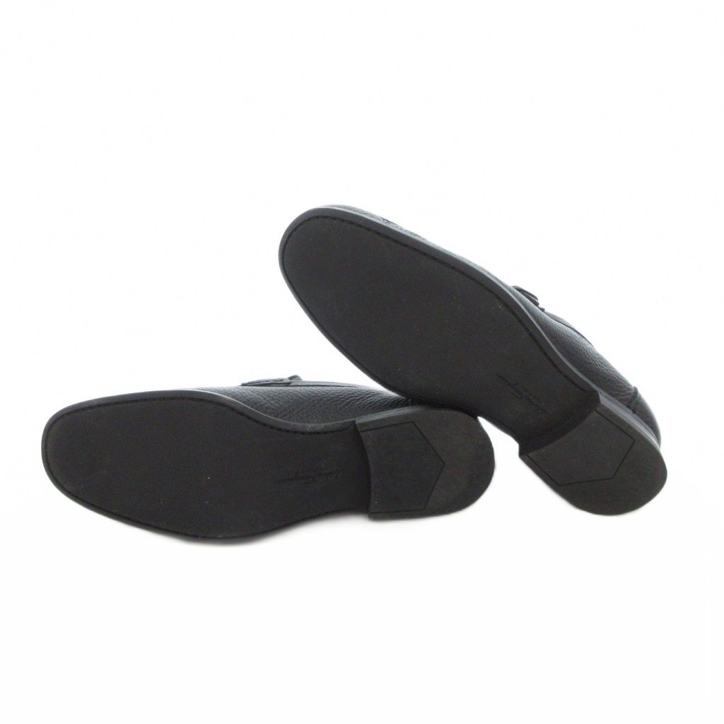  サルヴァトーレフェラガモ Salvatore Ferragamo ローファー シューズ レザー 8 5 黒 ブラック UO GY 62 その他 靴