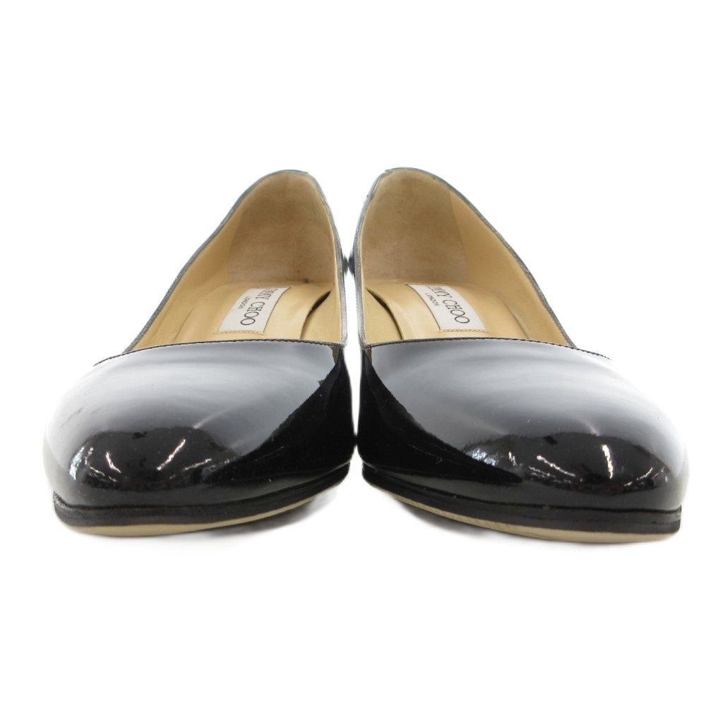 ジミーチュウ JIMMY CHOO パンプス ピンヒール ラウンドトゥ エナメル