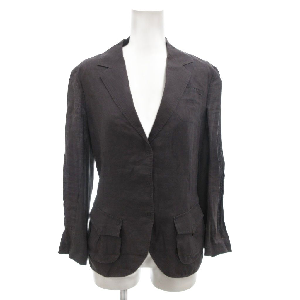 ブルネロクチネリ ジャケット 切替 M グレー FF GY 62