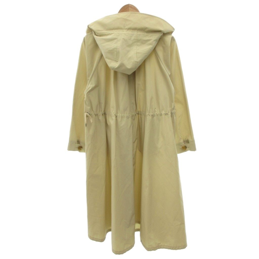 ヴァシュモン コート F ベージュ フード付き フーデッド ロング FF GY 62