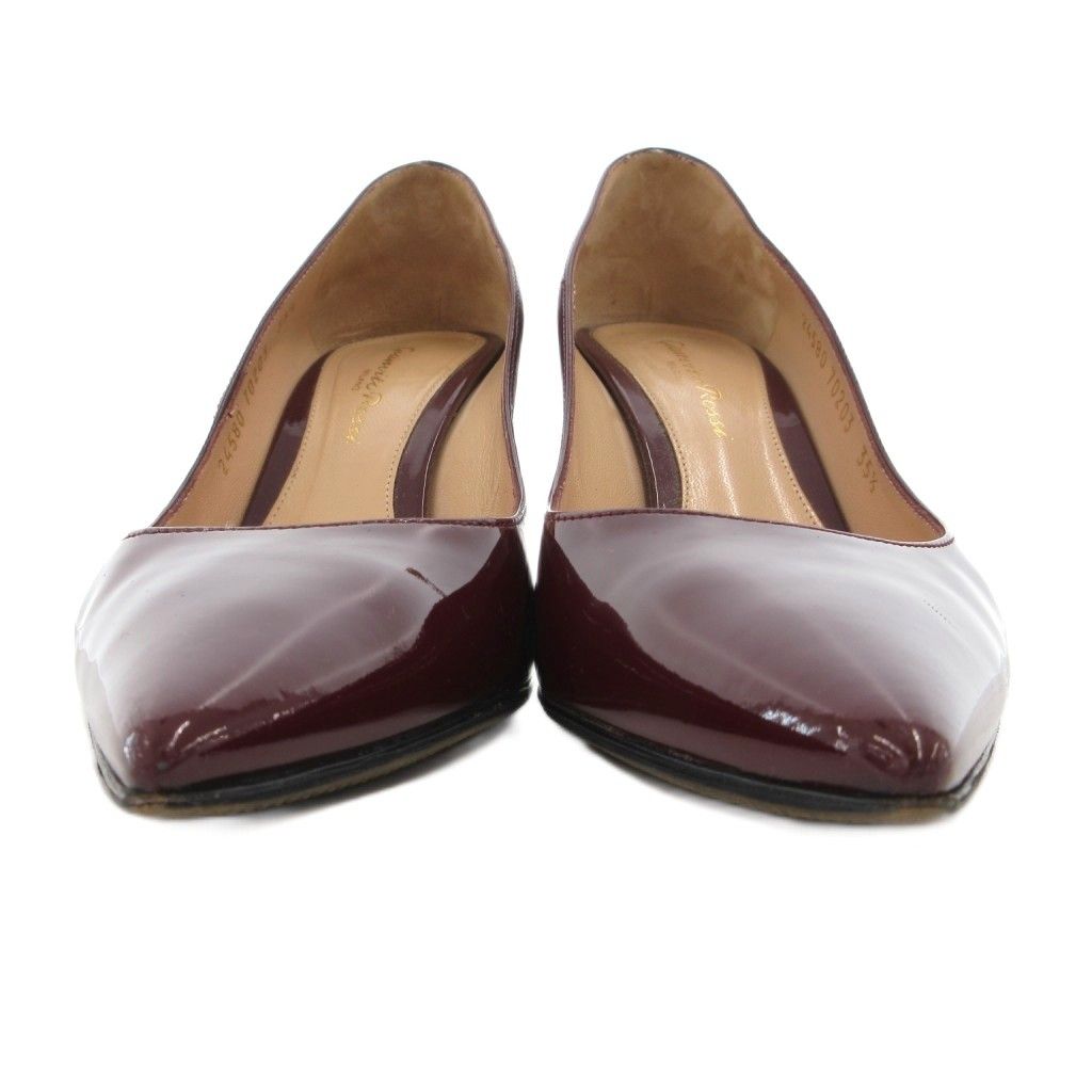 極美品✨ジャンヴィットロッシ　パテントレザー　パンプス　ポインテッドトゥ　36 ラグジュアリーなレディース用パンプス＆ヒール | Gianvito Rossi