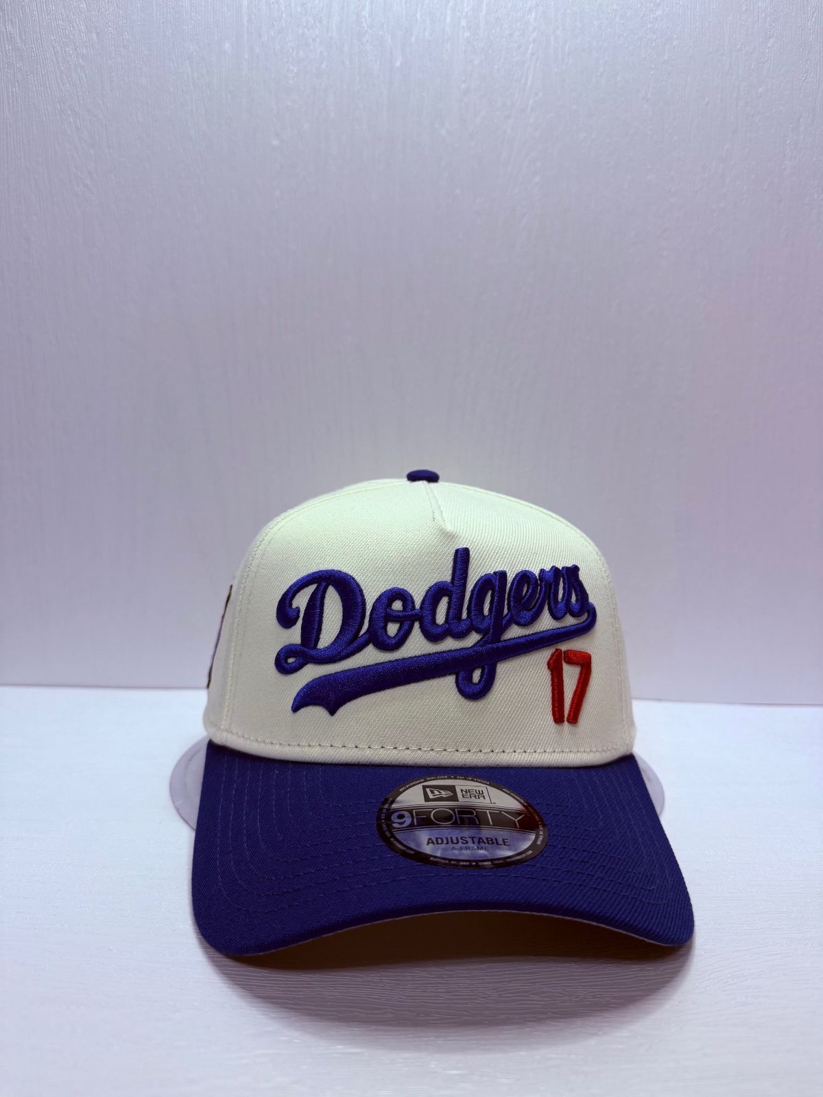 Newera ロサンゼルスドジャース 17 大谷翔平 9 forty A-FRAME スナップバックキャップ ツートン