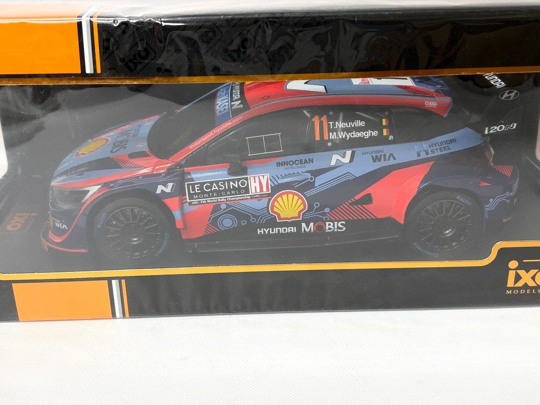 ラリーモンテカルロ Hyundai i 20 N IXO 1 18 ミニカー