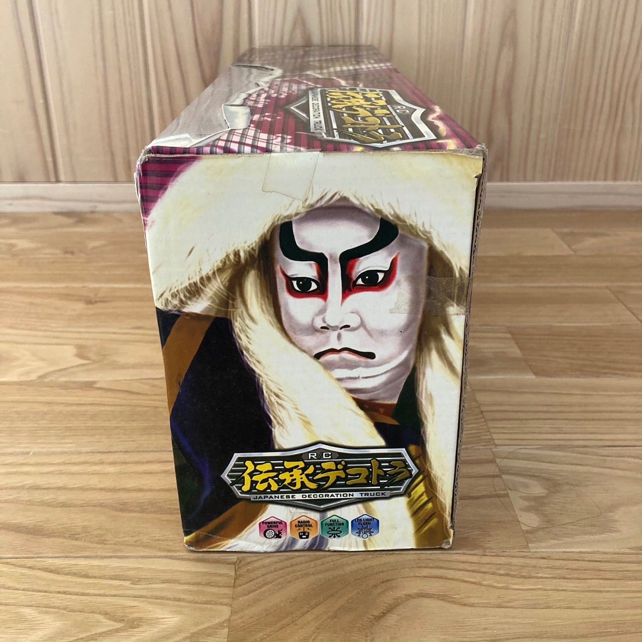 新品未開封】R/C 伝承デコトラ 龍渡雷海 日本オート玩具株式会社 全長