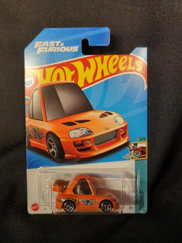 MATTEL ホットウィール ベーシックカー `94 トヨタ スープラ - メルカリ