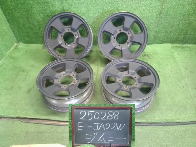 ジムニー E JA 22 W ホイール 4本 16インチ 自社品番250288 Y 33