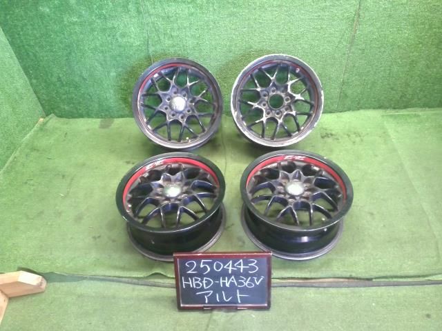 COLIN 14インチ アルミホイール アルト HBD HA 36 V外し 自社品番250443