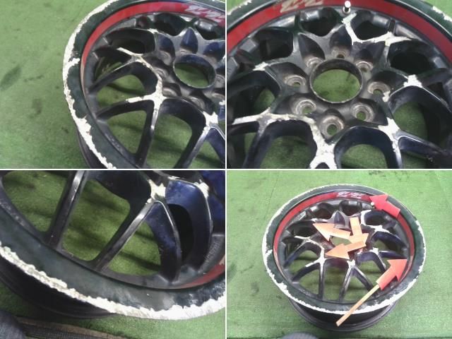 COLIN 14インチ アルミホイール アルト HBD HA 36 V外し 自社品番250443