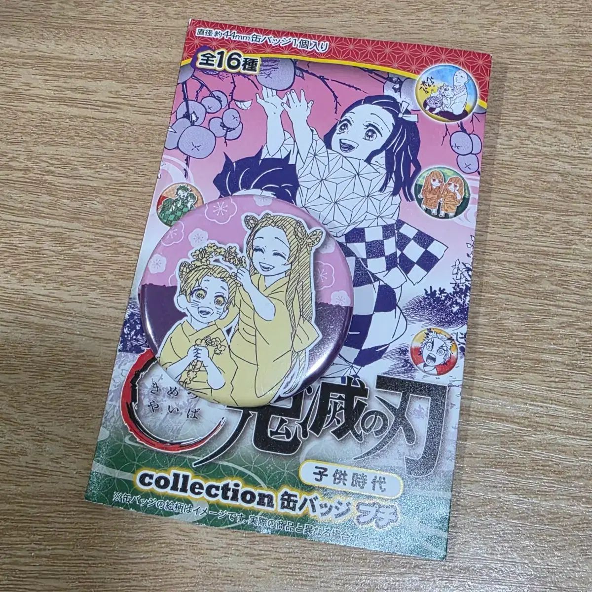 鬼滅の刃 カナエ しのぶ 幼少期 バッジ