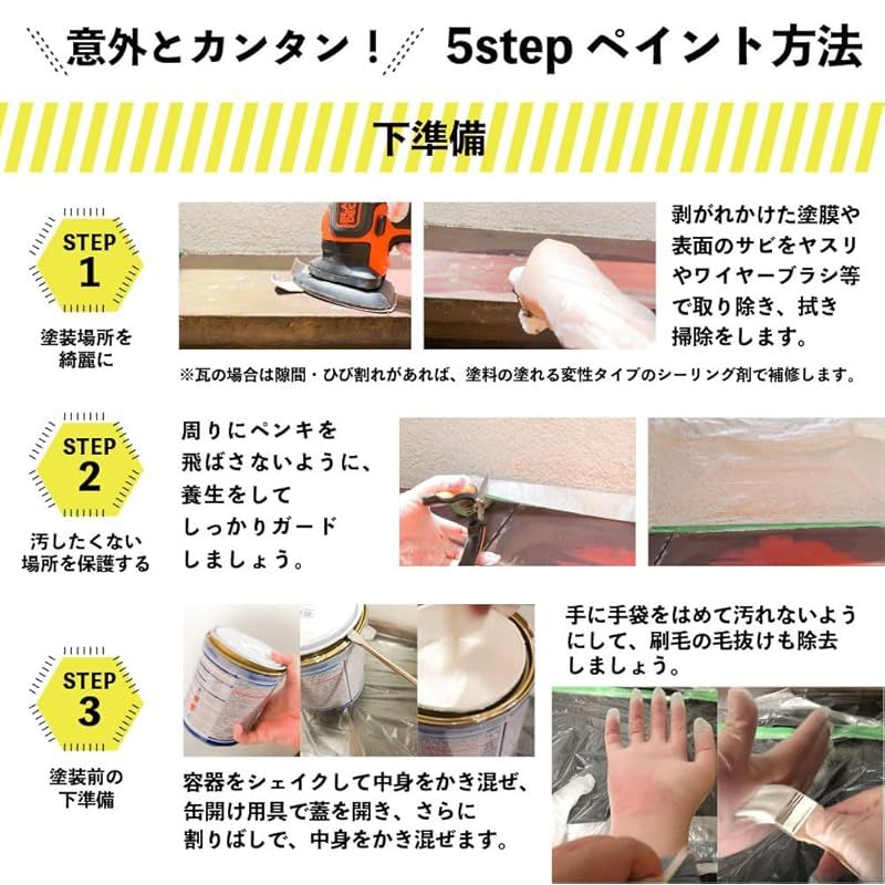 水性シリコン遮熱屋根用 ホワイト