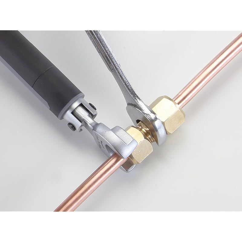 イチネンTASCO ダブルヘッドトルクレンチ TA 771 WT-23 エアコン 1