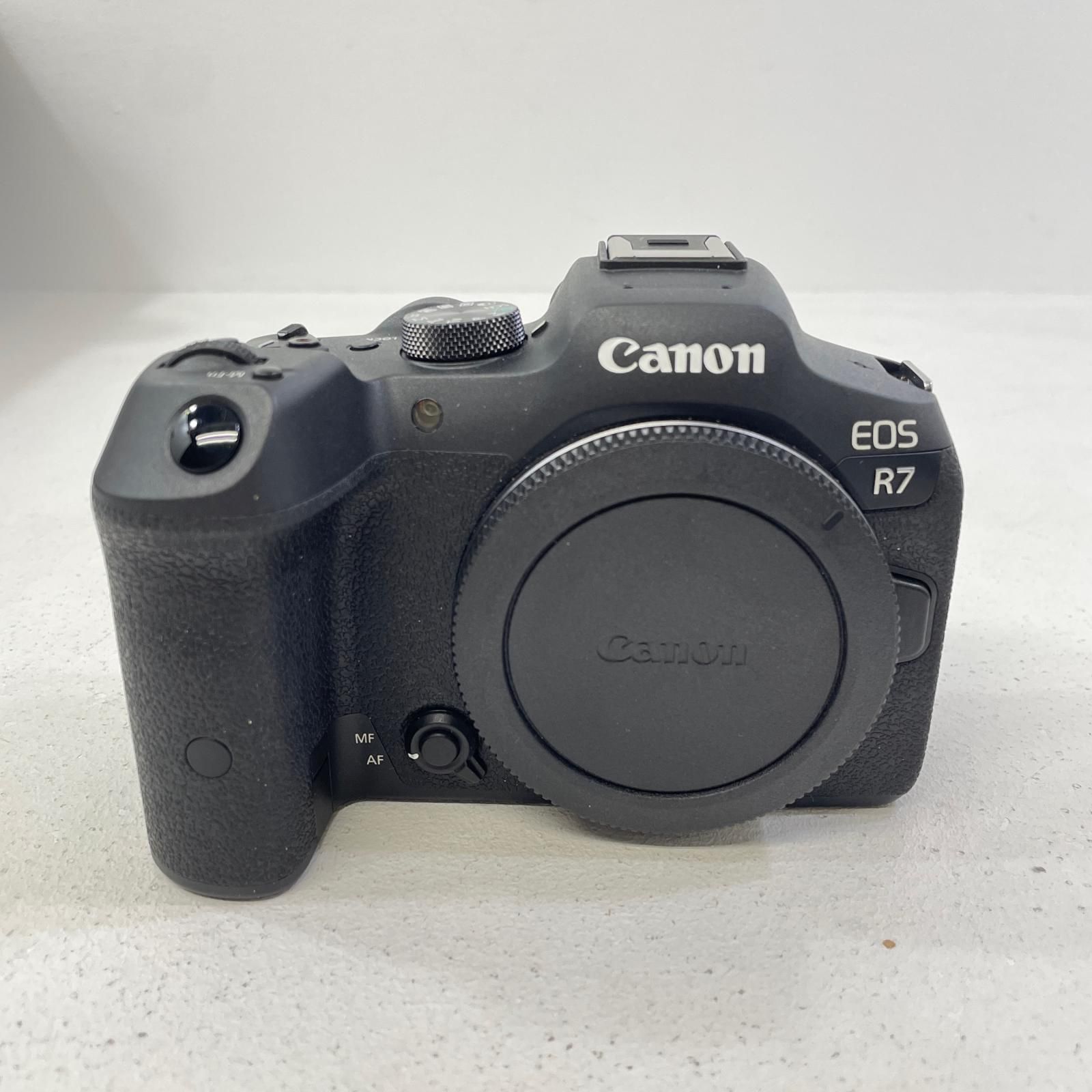 尾張小牧店】 CANON | キャノン デジタルカメラ ブラック EOSR7 