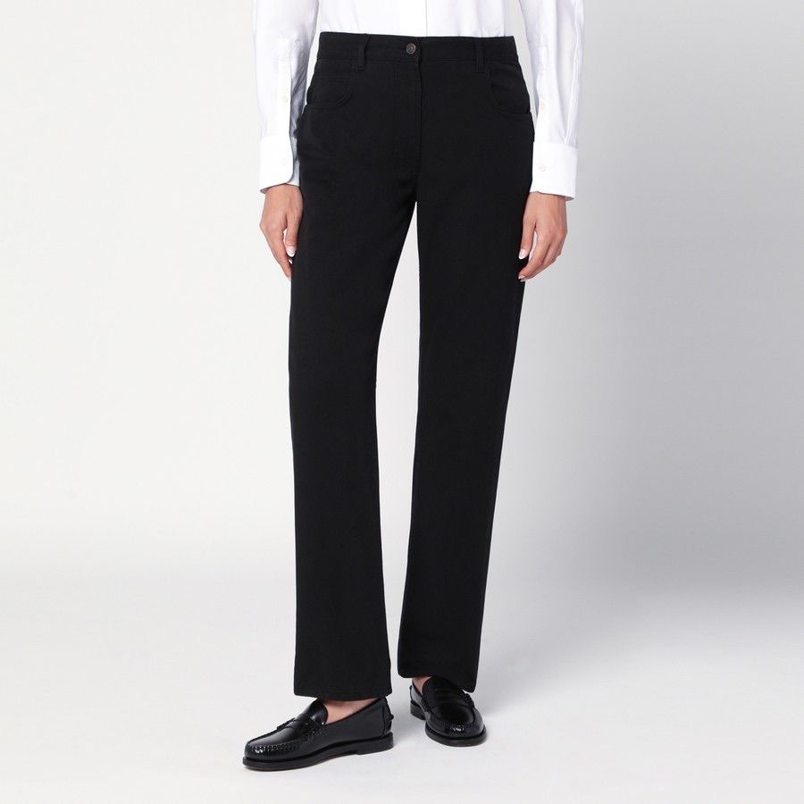 The Row ブラックランダイスジーンズ