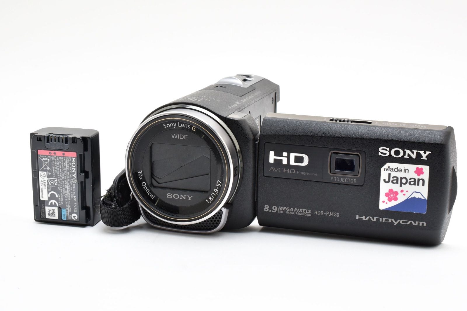 HDR PJ 430 SONY 海外版 ビデオカメラ ハンディカム