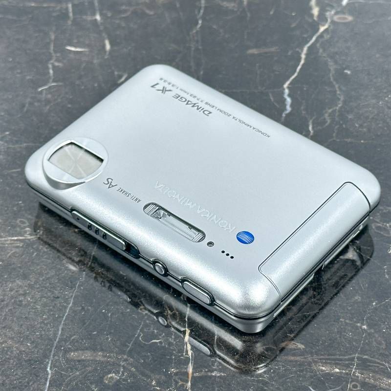 超美品】Konica Minolta DiMAGE X1 シルバー 800万画素 超薄型