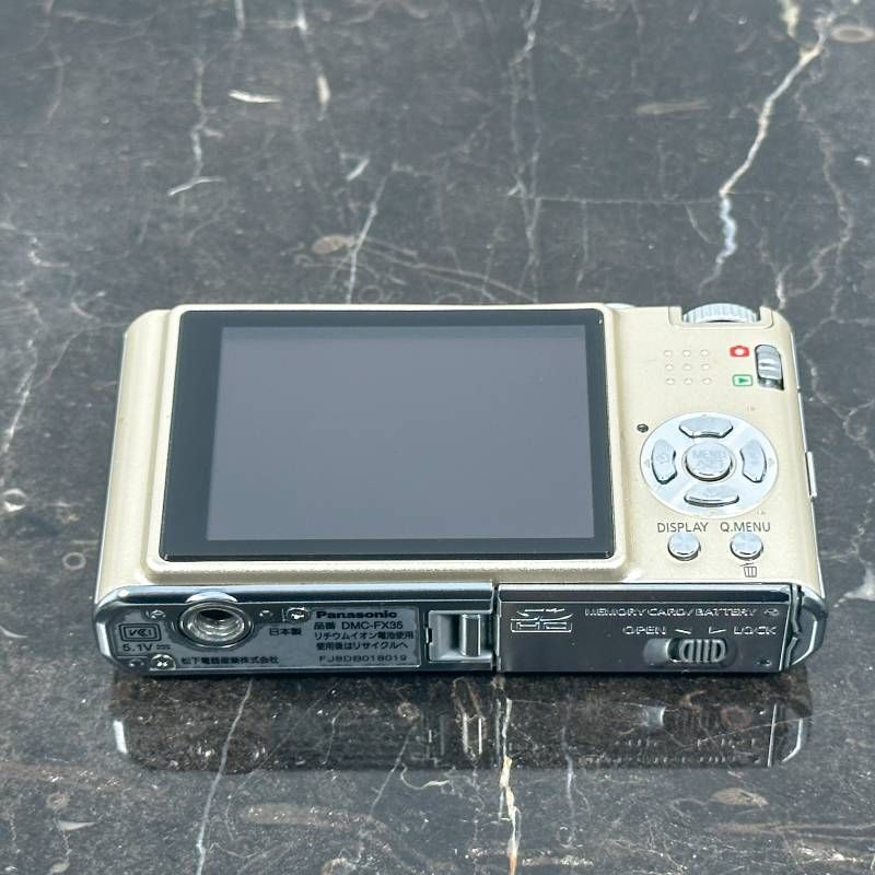 Panasonic LUMIX DMC-FX35 ゴールド 1010万画素 25mm広角 LEICAレンズ