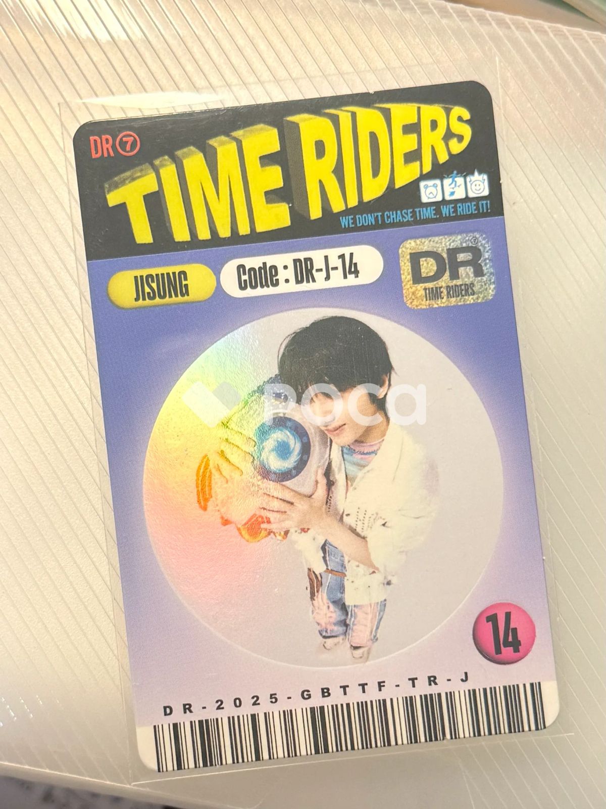 NCT チソン NCT DREAM POP-UP [TIME RIDERS] RANDOM TRADING CARD SET