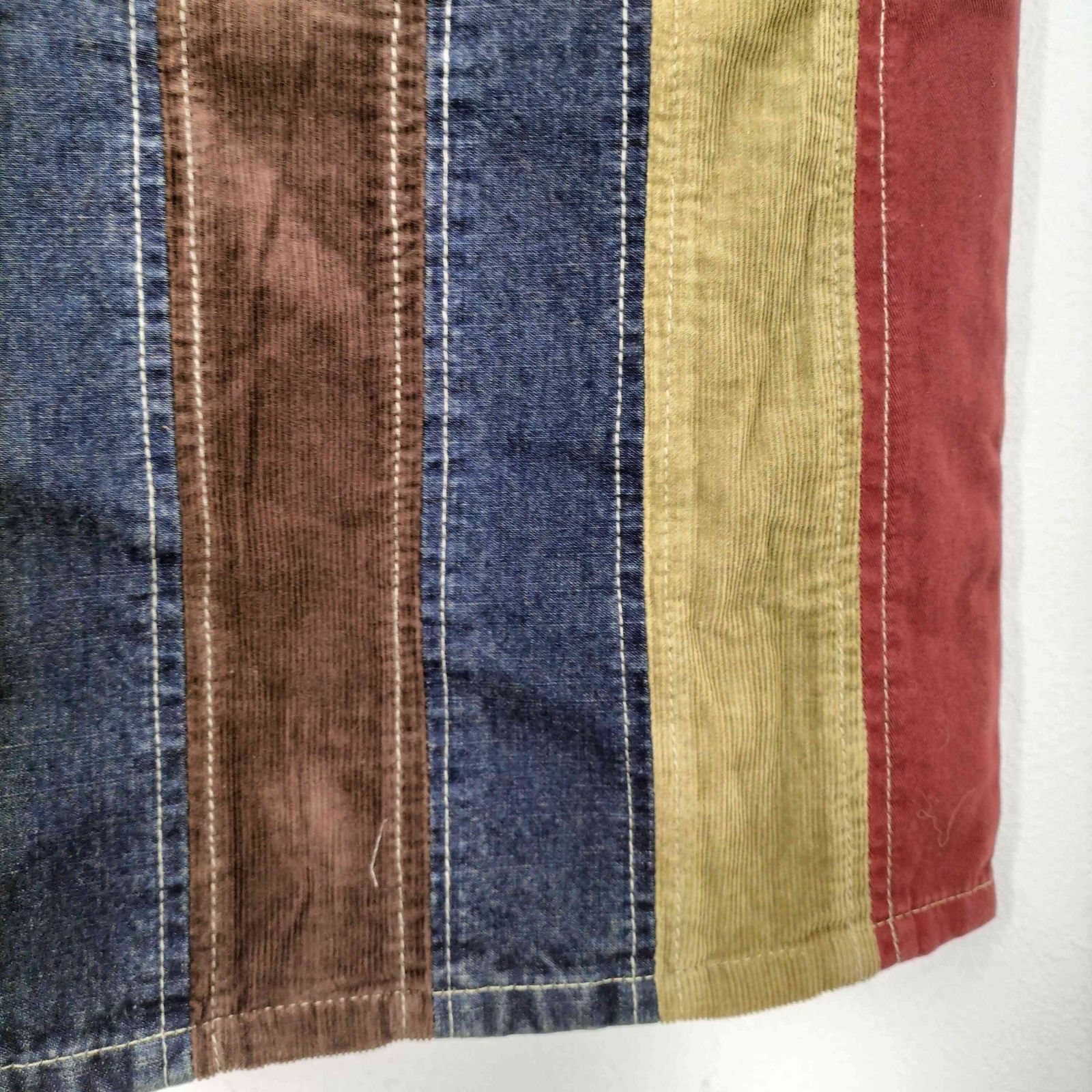 ユーズドフルギ USED古着 パッチワークワイドパンツ メンズ 36/34