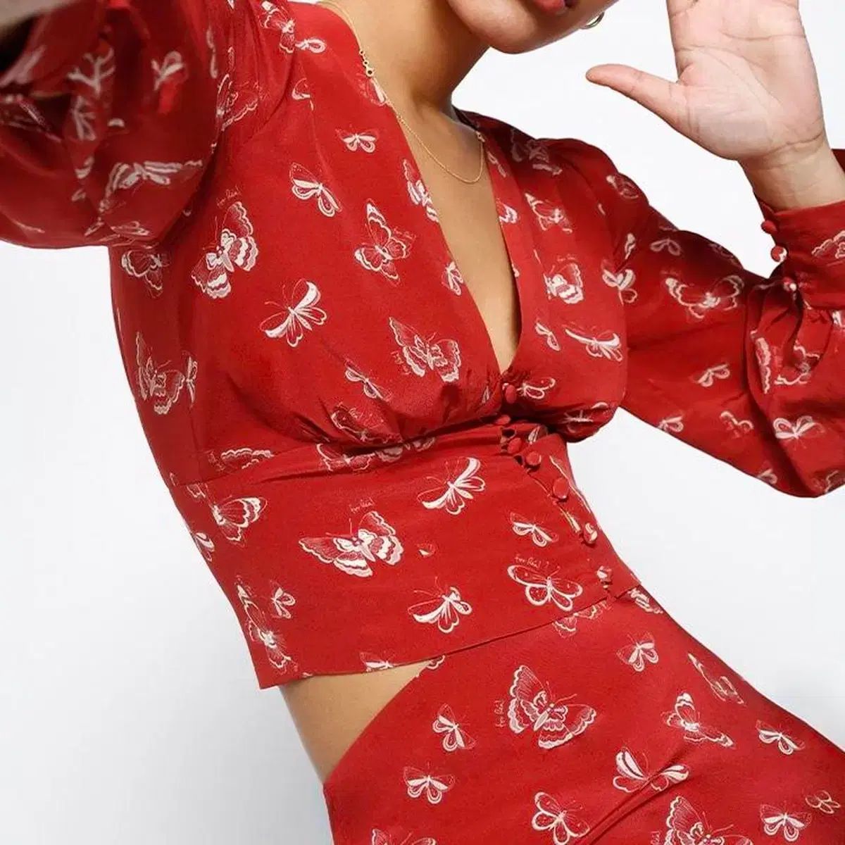 リアルリーゼーション par ブラウス スカート セットアップ