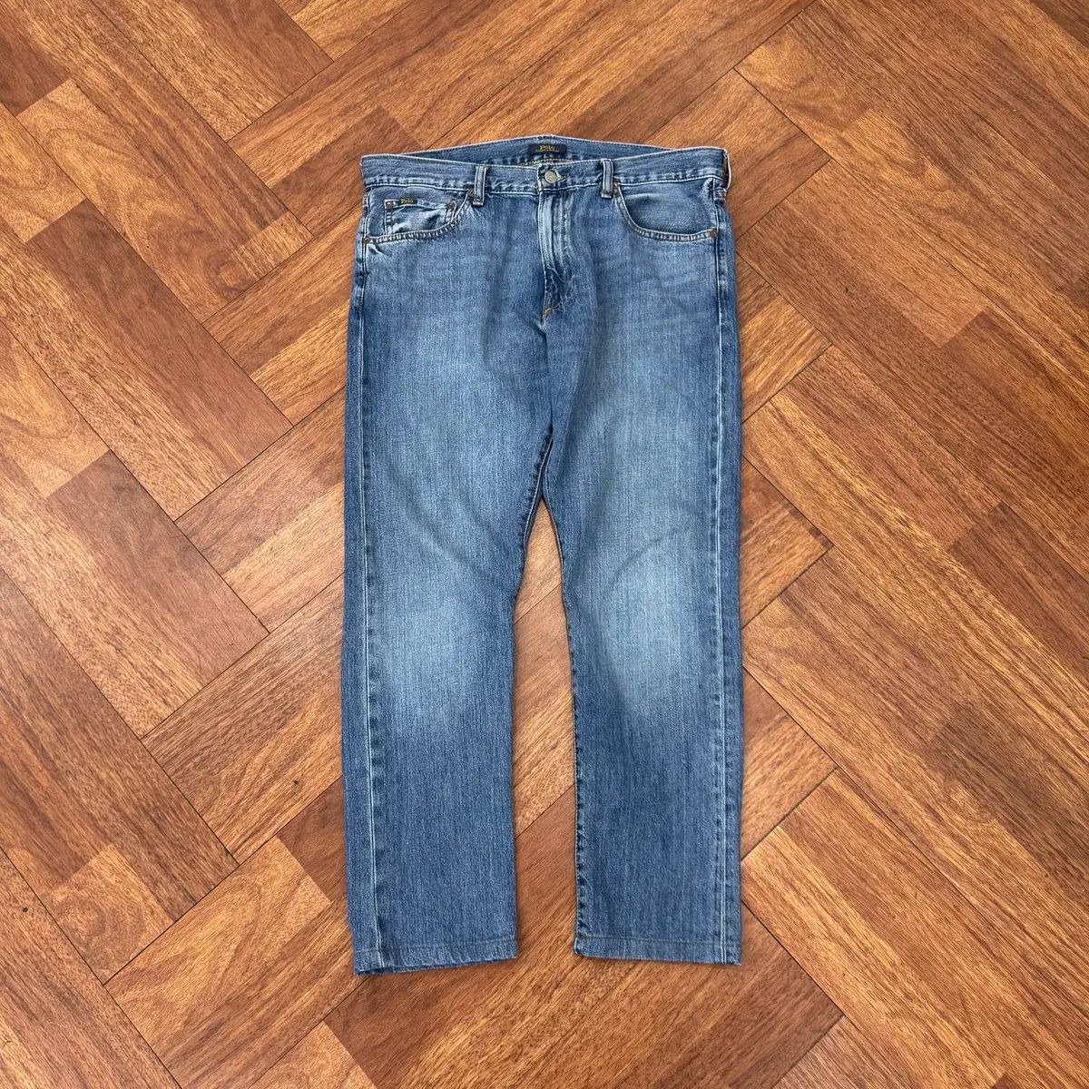 Polo Jeans Company ダメージ フレアデニム 32 □Polo Ralph Lauren 
