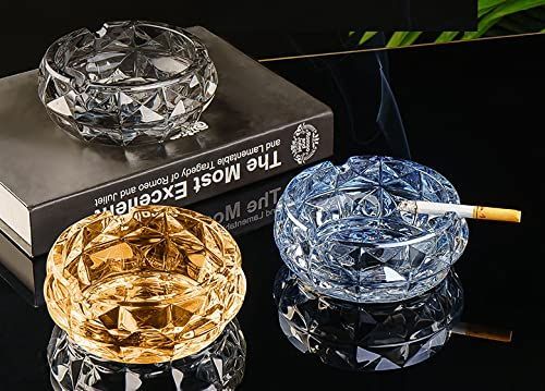 クリスタル工芸品灰皿 クリスタル工芸品灰皿