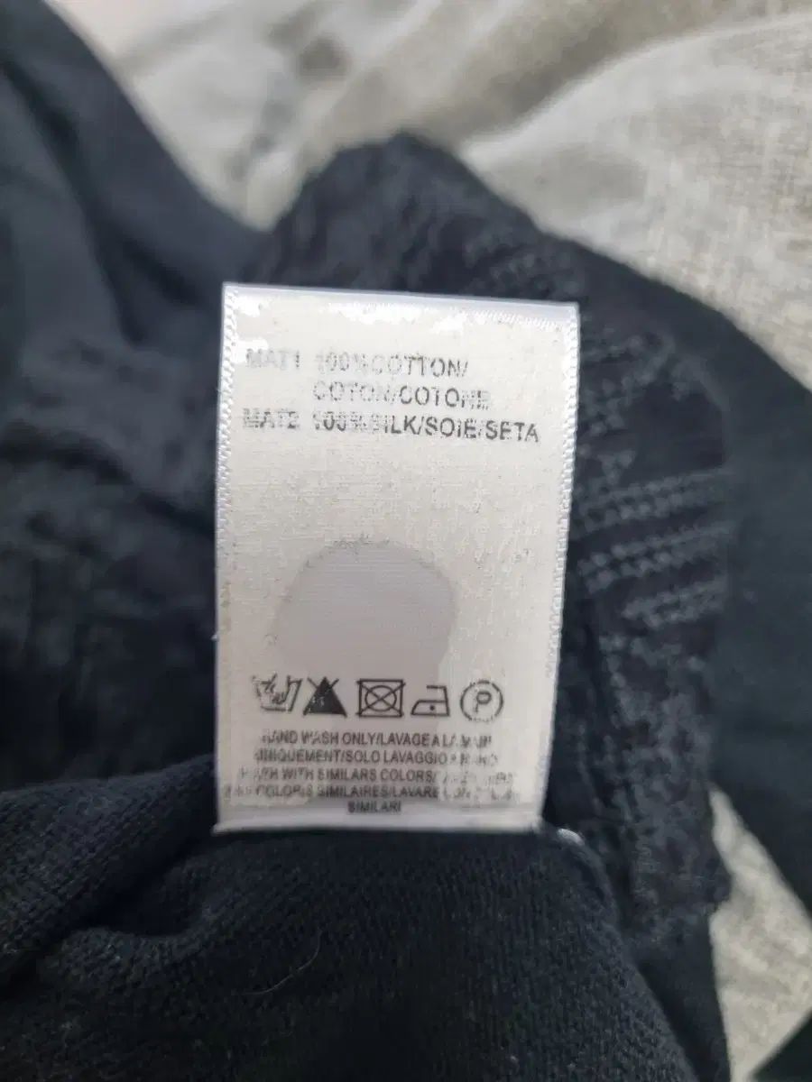  suncoo paris ブラック レース コットンTシャツ S 長袖 Tシャツ カットソー