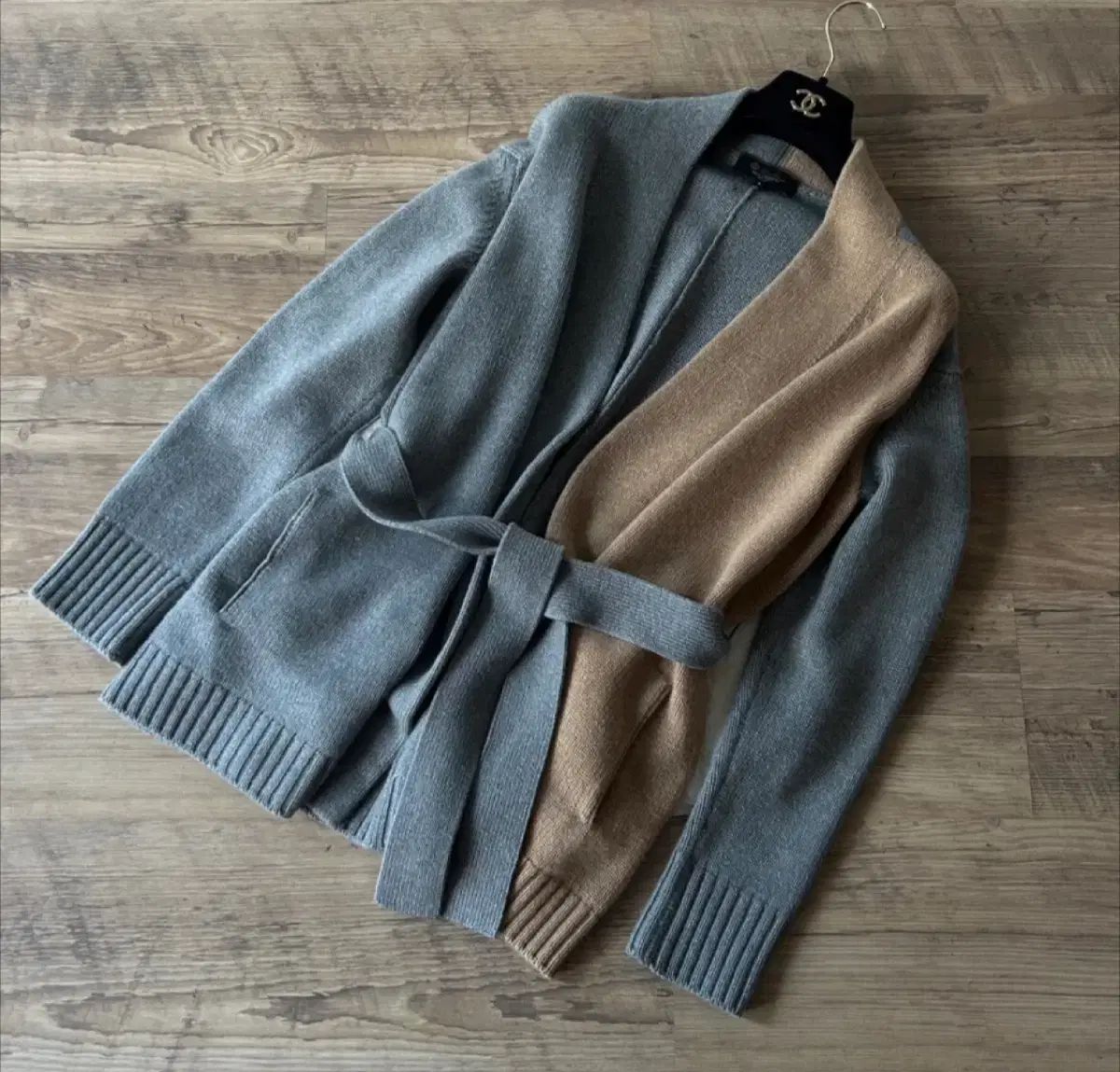 ロロ ピアーナ ベイビーカシミア ウェブ カーディガン